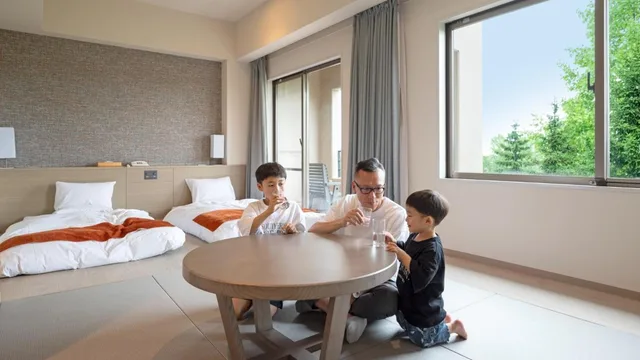 غرفة بسريرين منفصلين، Urabandai Grandeco Tokyu Hotel 3/3