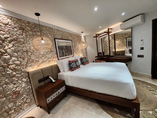 جناح استوديو بسرير كوين، Kandora Luxury Villas 1/8