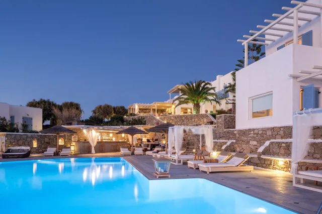 غرفة بسرير مزدوج أو سريرين منفصلين بإطلالة على البحر، Vencia Boutique Hotel 1/1