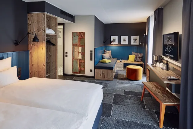 غرفة بريميوم بسرير كينج، Me and All Hotel Mainz 2/8