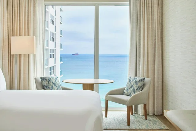 Room, 2 Queen Beds, Ocean View, Accessible, AC Hotel by Marriott Fort Lauderdale Beach 3/5