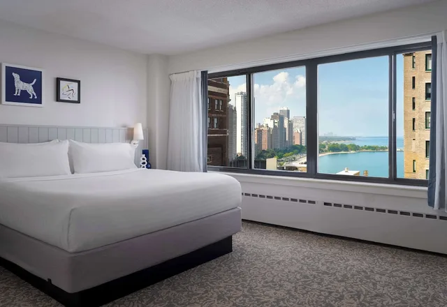 استوديو بسرير كينج مع أريكة لذوي الإعاقة، Sonesta ES Suites Chicago Downtown Magnificent Mile 1/10