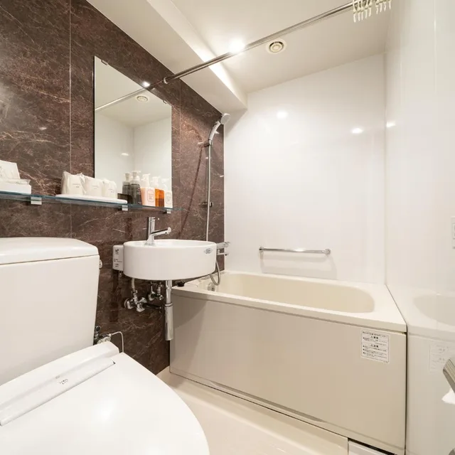 غرفة بسرير نصف مزدوج في المبنى الرئيسي للمدخنين، Hotel Sunlite Shinjuku 8/9