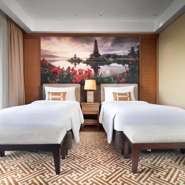 غرفة ديلوكس بسريرين منفصلين، HOMM Saranam Baturiti Bali a brand of Banyan Group 2/3