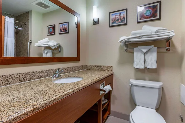 جناح بسريرين كوين مع أريكة، Comfort Suites Hobbs 2/3