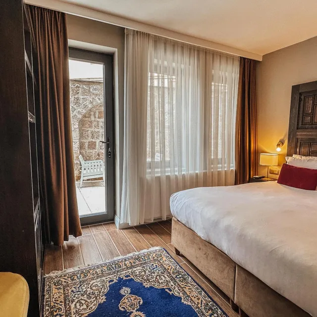 غرفة بسرير مزدوج بشرفة، Osmanli Manor Hotel 6/10