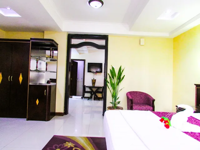 شقة ديلوكس بغرفة نوم واحدة، Urban Rose Hotel and Apartment 1/4