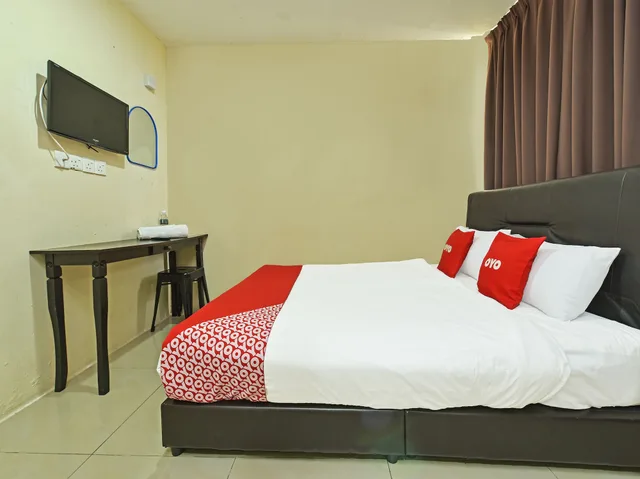 غرفة ديلوكس بسرير كوين، OYO 43933 Ferringhi Stay Iinn 5/5