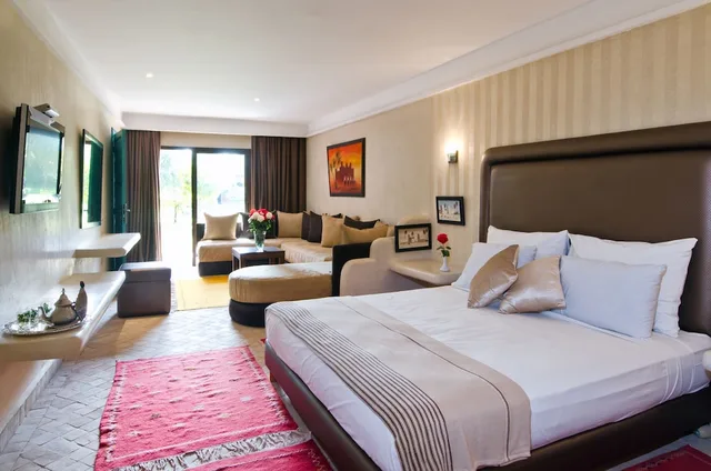 جناح بسرير كوين مع أريكة، Palais Riad Berbere 1/4