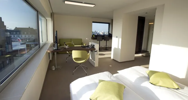 جناح ركني بسريرين منفصلين مع أريكة، Best Western Plus Hotel Bremerhaven 1/4