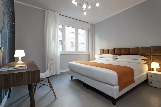شقة ديلوكس بسرير كينج، Noba Hotel e Residenze 1/2
