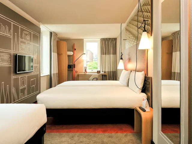 غرفة ثلاثية بثلاثة أسرّة، Ibis Rotterdam City Centre 8/10