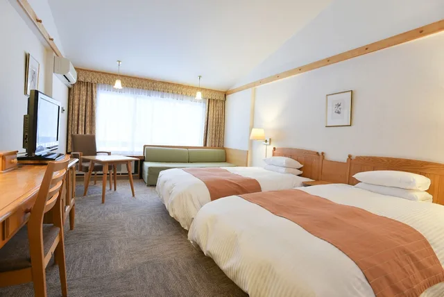 غرفة ديلوكس بسريرين منفصلين، Tokachi Sahoro Resort 1/1