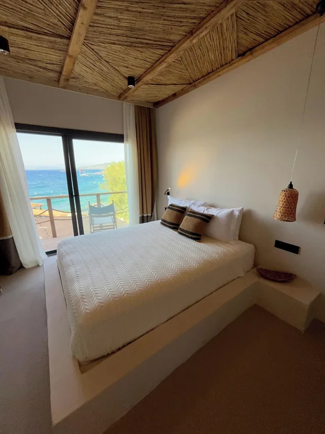 غرفة بريميوم بسرير مزدوج بإطلالة على البحر، La Brezza Beach & Hotel Yalikavak 9/10