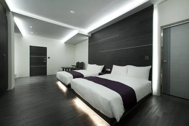 غرفة كومفورت بسريرين مزدوجين، Fukun 5 Motel 1/1