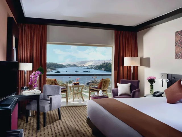غرفة سوبيريور بسريرين منفصلين بإطلالة، Movenpick Aswan 5/10