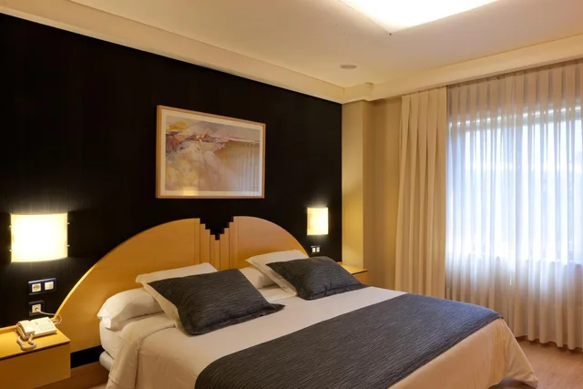 غرفة بسرير مزدوج أو سريرين منفصلين، Hotel Aretxarte 6/10