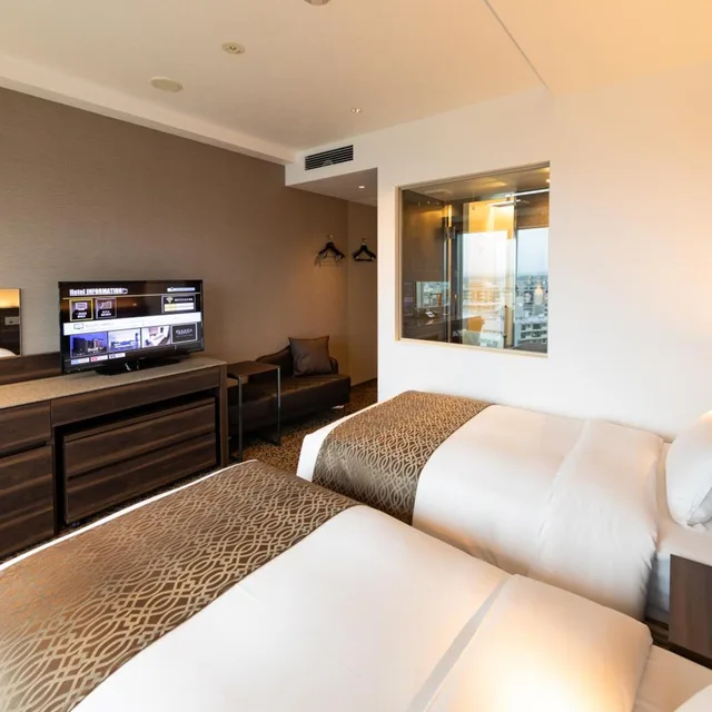 Room, Twin Beds, with View, Piazza Hotel Nara 3/10