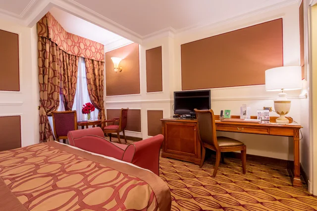 غرفة ديلوكس مفردة بسرير مزدوج، Grand Visconti Palace Hotel 3/3