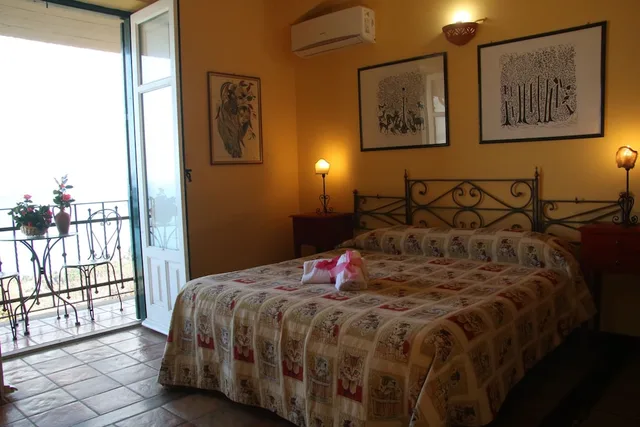 غرفة بسرير مزدوج بإطلالة، Agriturismo Santamargherita 2/10
