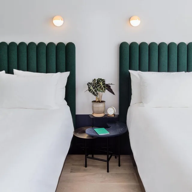 غرفة بسرير كوين بإطلالة على المدينة، Woodlark Hotel Portland, a Tribute Portfolio Hotel 3/3