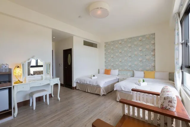 غرفة قياسية رباعية بسريرين مزدوجين، Mei Sheng Bed and Breakfast 3/3