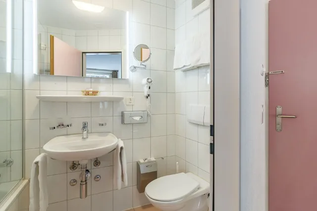 غرفة قياسية ثلاثية بسريرين منفصلين، Drei Konige Hotel 4/5