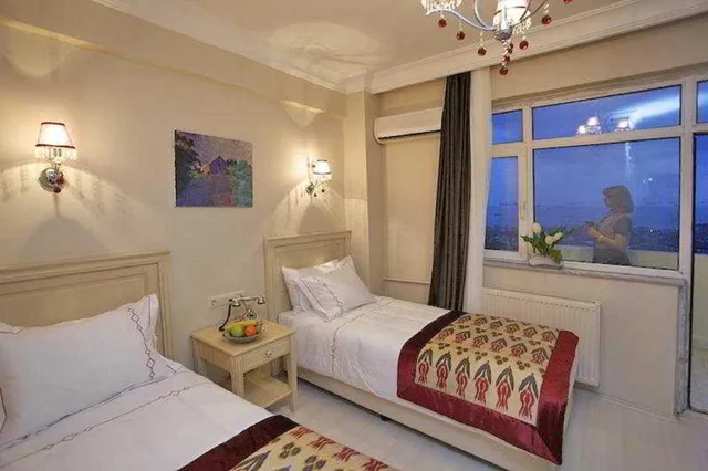 غرفة مزدوجة بإطلالة على البحر، Divas Hotel 3/8