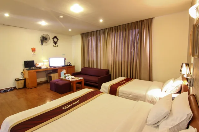 غرفة ديلوكس عائلية بسرير كوين وسرير فردي، A25 Hotel 12 Ngo Si Lien 8/10