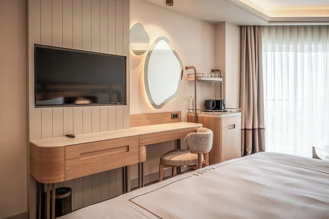 Deluxe, King Bed, Lateral Side Sea View، Adalya Bliss +16 Adult Only 6/10