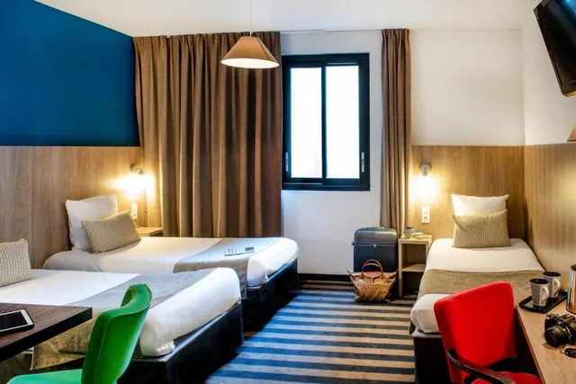 غرفة ثلاثية بثلاثة أسرّة بشرفة، Hotel Panorama 4/6