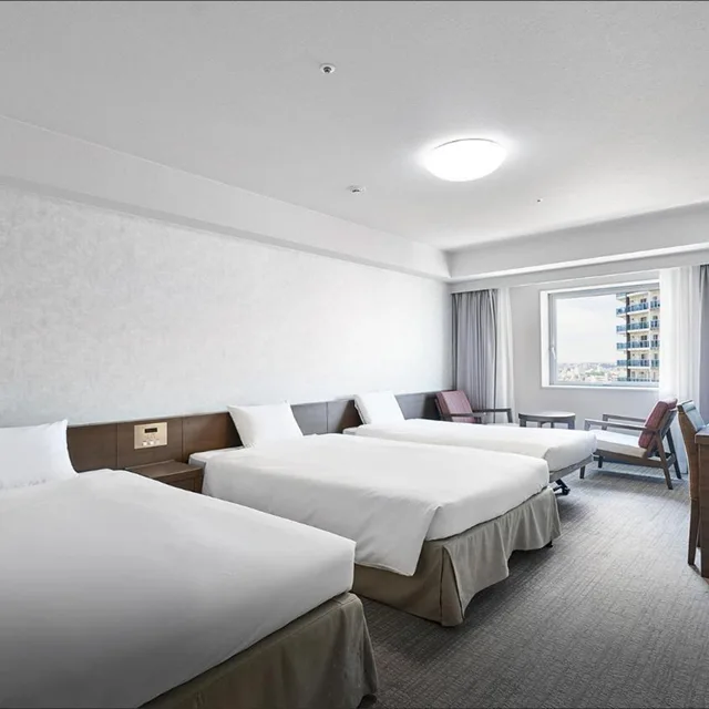 غرفة سوبيريور بسريرين منفصلين مع سرير إضافي، Daiwa Roynet Hotel Naha Omoromachi 1/7