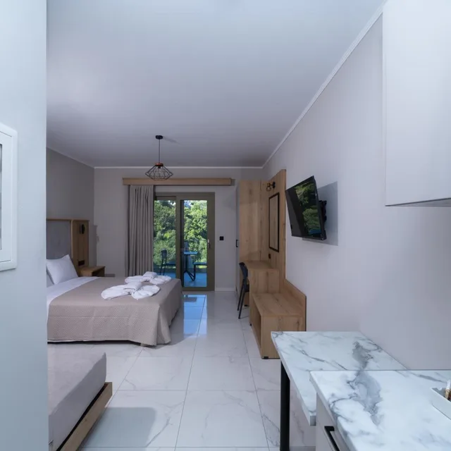 غرفة ديلوكس بسرير مزدوج، Sky View Suites 10/10