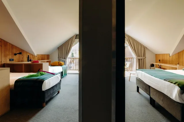 جناح عائلي ديلوكس، Plan B Hotel - Living Chamonix 2/3