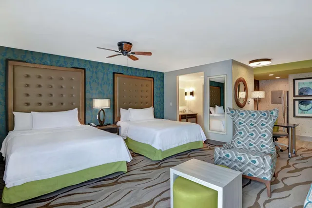 جناح استوديو بسريرين كوين لذوي الإعاقة، Homewood Suites by Hilton Savannah Airport 1/2