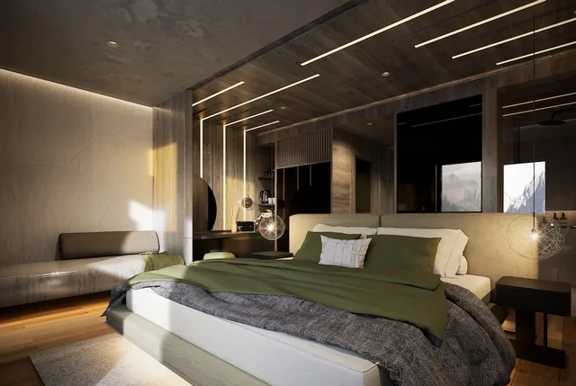 Nature Living, 1 King and 1 Single Beds, Hotel Palace Ravelli 4/7