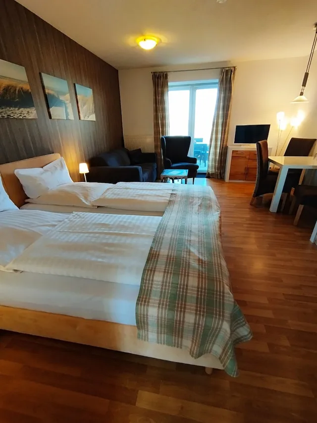 شقة بسرير مزدوج وسرير فردي بغرفة نوم واحدة، Landhaus Hammoor - Guest House 1/10