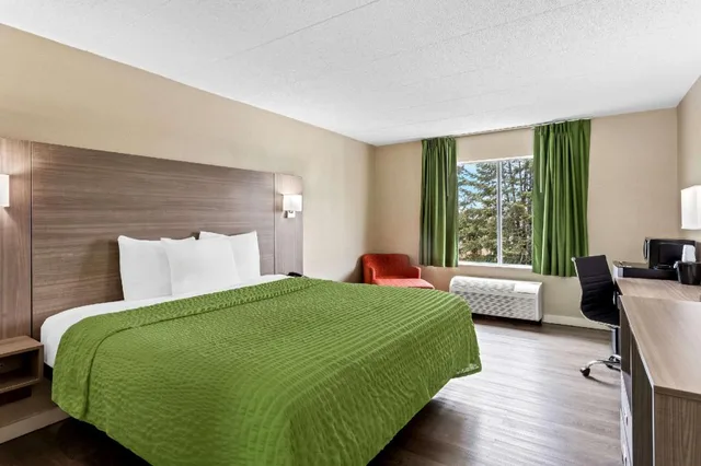 Room, King Bed, Smoking, Econo Lodge Willowbrook 3/4