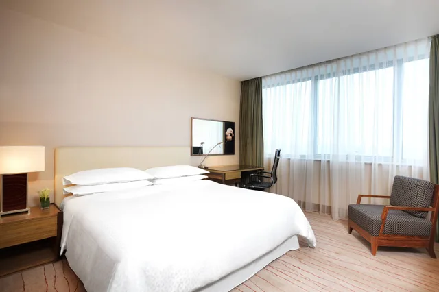 جناح بسرير كينج بإطلالة على المدينة بغرفة نوم واحدة، Four Points By Sheraton Shanghai Daning 3/8