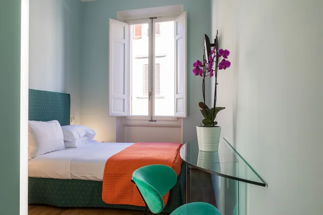 غرفة اقتصادية بسرير كوين، Hotel La Scala 2/5