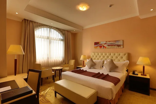 غرفة سوبيريور بسرير كوين بإطلالة على الجبل، Getfam Hotel 3/4