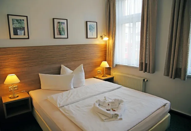 غرفة اقتصادية بسرير مزدوج، Flair Hotel Alt Connewitz 1/2