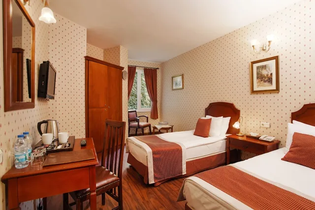 غرفة قياسية بسرير مزدوج أو سريرين منفصلين، Erguvan Hotel 7/10