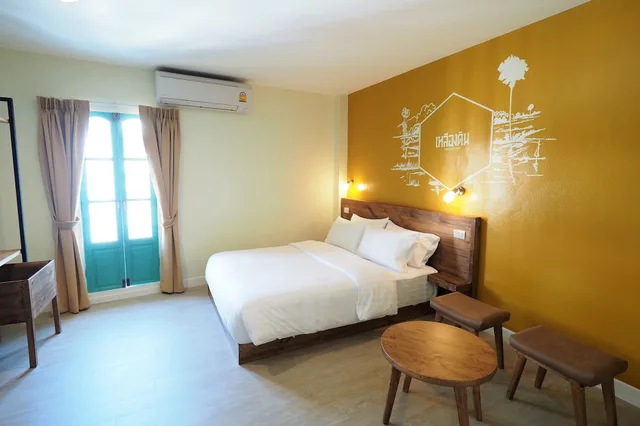 غرفة ديلوكس بسرير مزدوج، Siri Poshtel Bangkok 2/10