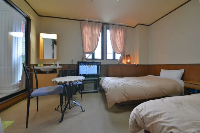 Room, Twin Beds, Outdoor Bath, Smoking، Hotel Euro City 3/7