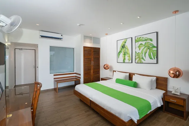 غرفة ديلوكس بسريرين منفصلين بإطلالة على الحديقة، Agnus Luxury Villa - Unawatuna 3/10