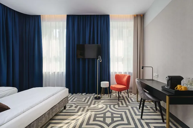 غرفة قياسية بسريرين منفصلين، Aiden by Best Western Lodz 3/4