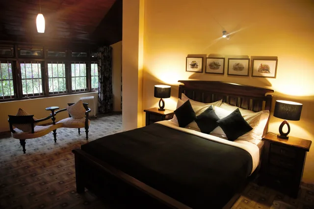 غرفة قياسية بسرير كوين بإطلالة على الحديقة بغرفة نوم واحدة، Ferncliff Bungalow 7/10