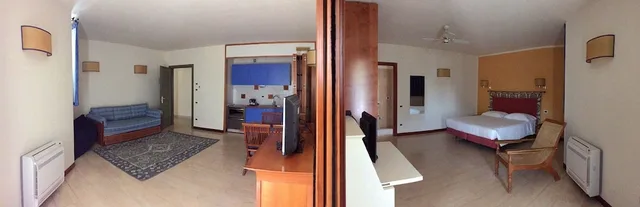 شقة بسريرين منفصلين بغرفة نوم واحدة مع أريكة، Hotel Villa Undulna 4/4