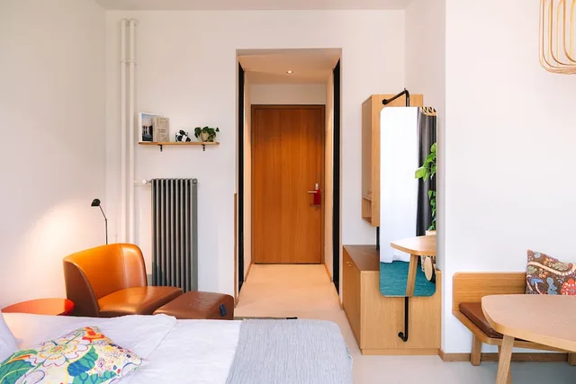 غرفة ديلوكس بسرير كينج بشرفة، Nomad Design Lifestyle Hotel 8/10